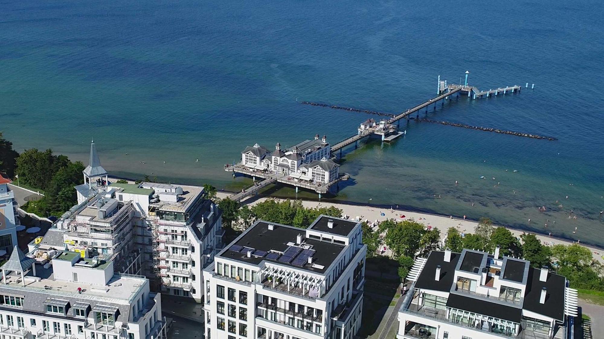 Haus Baltic 12 Mit Balkon - Zentrale Lage Im Ostseebad Sellin Exterior foto